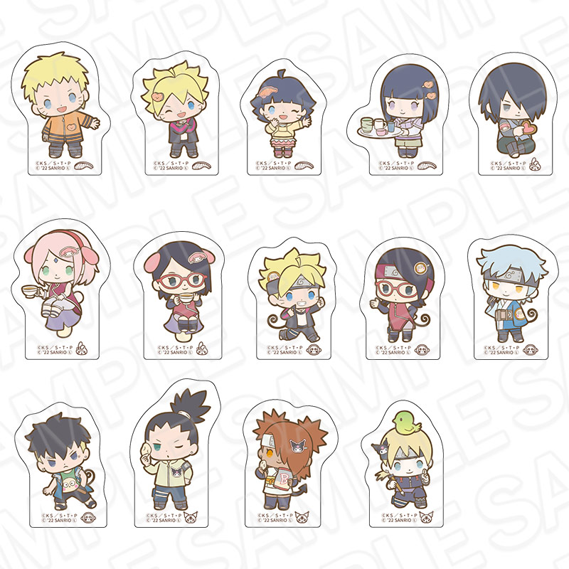 NARUTO・BORUTO×Sanrio characters POP UP SHOPが池袋P'PARCO 3階にて