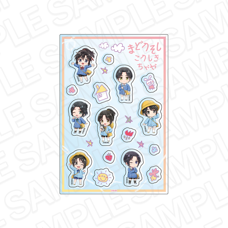 魔道祖師 公式茶屋× THEキャラCAFE 特典 コースター コンプ 全